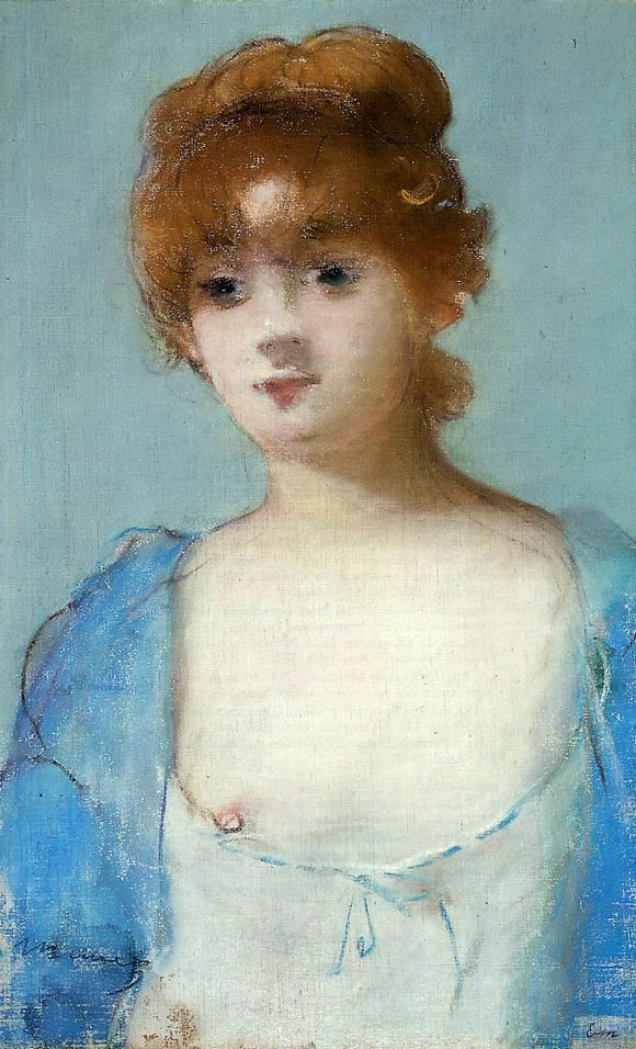  Edouard Manet Young Woman in a Negligee - Canvas Art Print