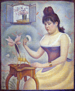  Georges Seurat Young Woman Powdering Herself - Canvas Art Print