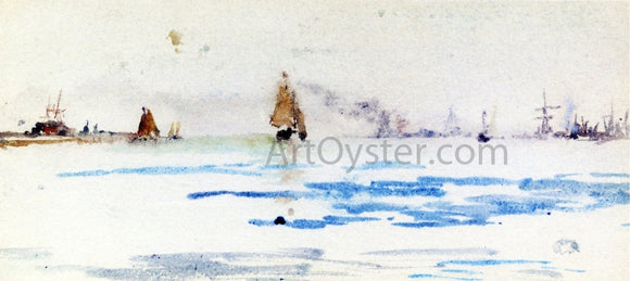  James McNeill Whistler Zuyder Zee - Canvas Art Print